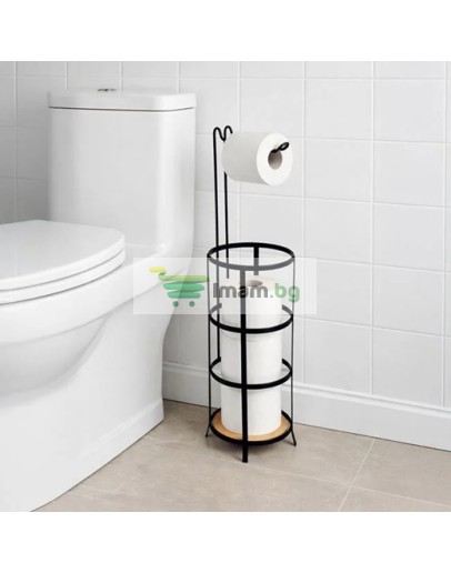 Метален държач поставка за тоалетна хартия